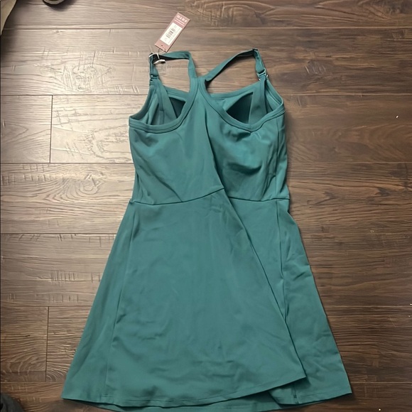 Kindred Bravely Teal Nursing Dress NWT - Picture 4 of 5